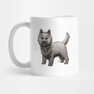 Dog - Cairn Terrier - Gray Mug